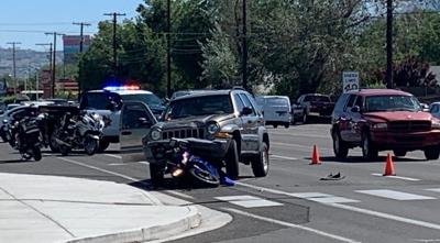 Crews Respond To Crash Involving Motorcycle Near Kietzke Lane