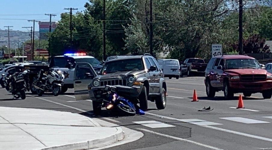 Crews Respond To Crash Involving Motorcycle Near Kietzke Lane