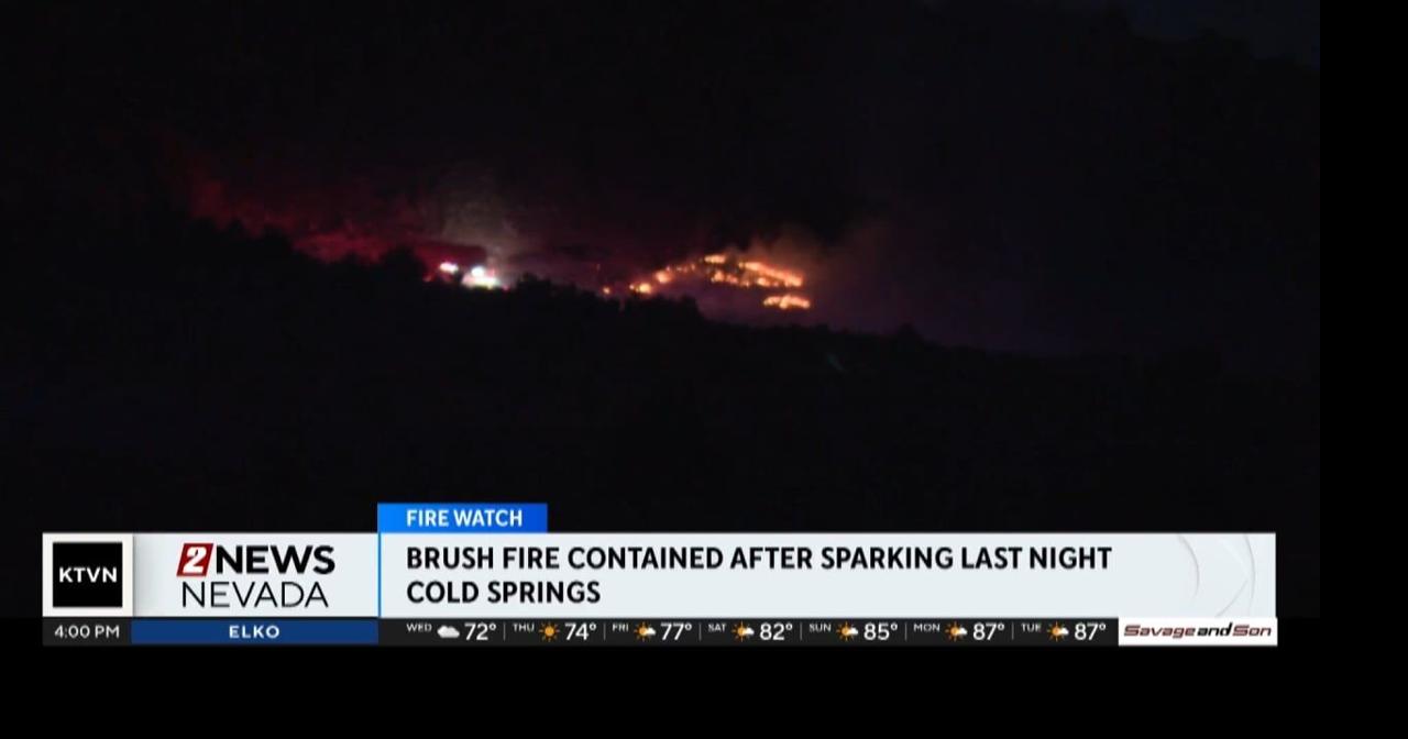 Firefighters contained small fire in Cold Springs | Videos | 2news.com