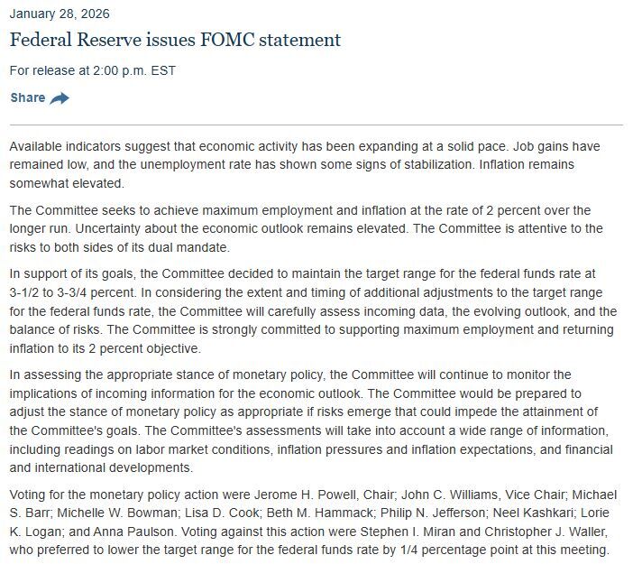 Federal Reserve keeps interest rates unchanged even as Trump presses ...
