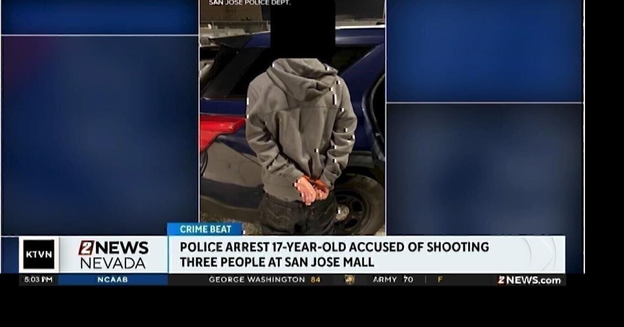 San Jose police arrest 17-year-old shooting suspect | Videos | 2news.com