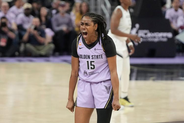 APTOPIX Aces Valkyries Basketball