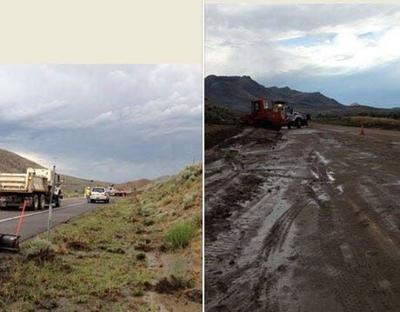 CHP: Mud Covers Portion of Highway 395 Between Susanville, Reno
