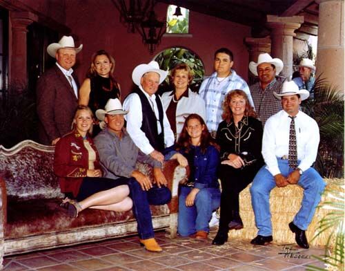 Cotton Rosser and family