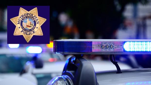 Las Vegas Metropolitan Police investigate a shooting near Mandalay Bay ...