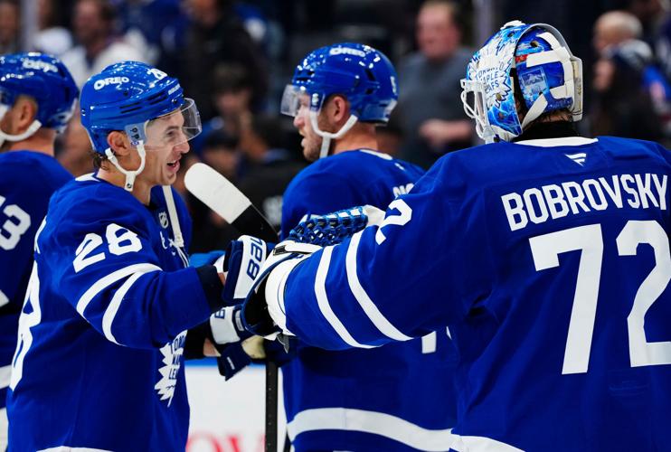 Rangers Maple Leafs Hockey