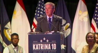 Former President George W. Bush Praises New Orleans Charter Schools
