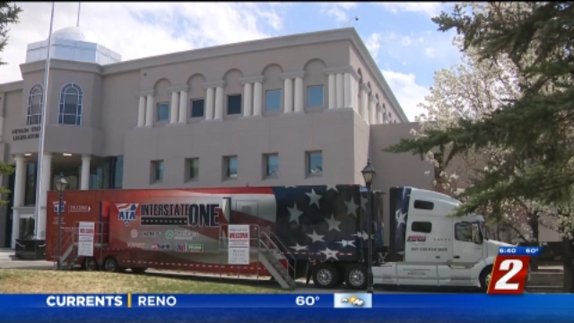 Nevada Trucking Association hosts day at capitol