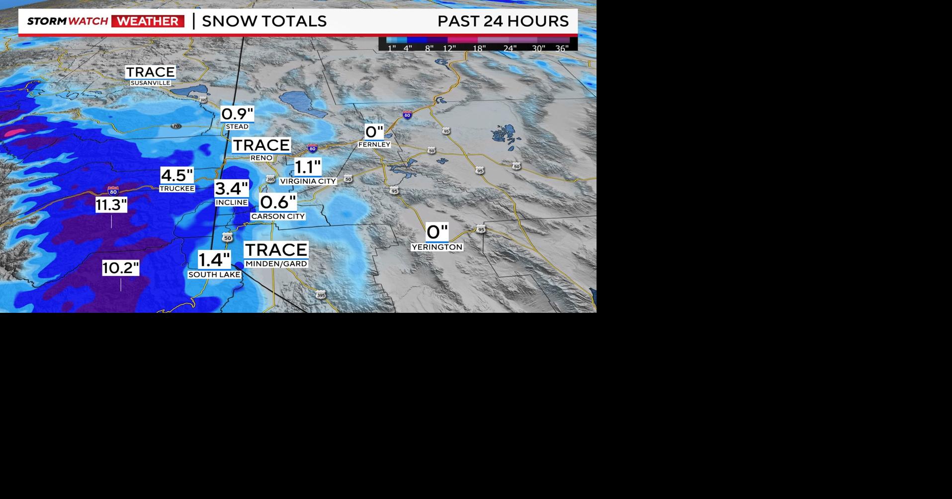Round two of winter weather will bring more snow to the Sierra and ...