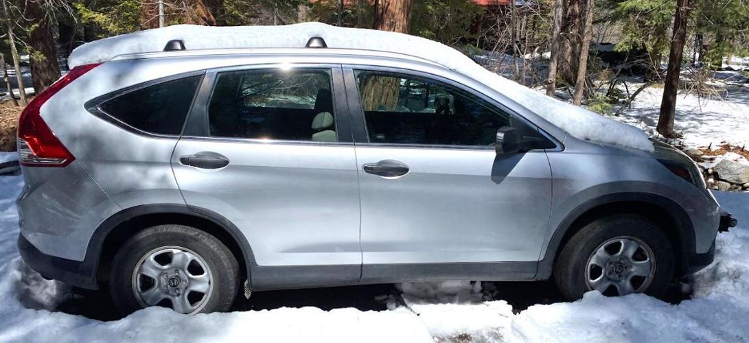 Kiely Rodni's Honda SUV