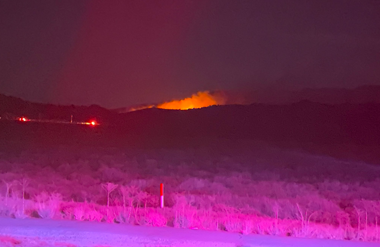 Fire in Lemmon Valley