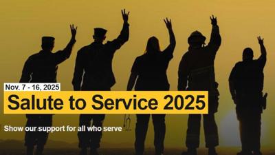 Salute to Service recognition of Reno woman