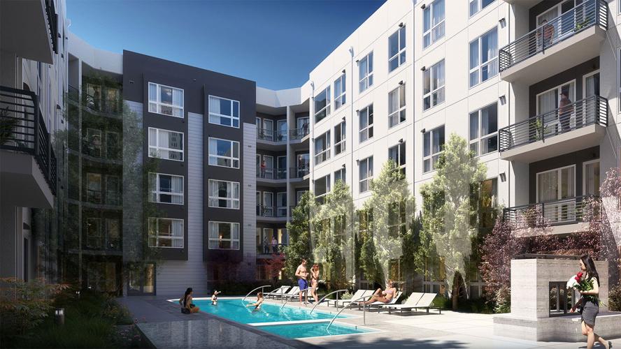 Ballpark Apartments Rendering 4