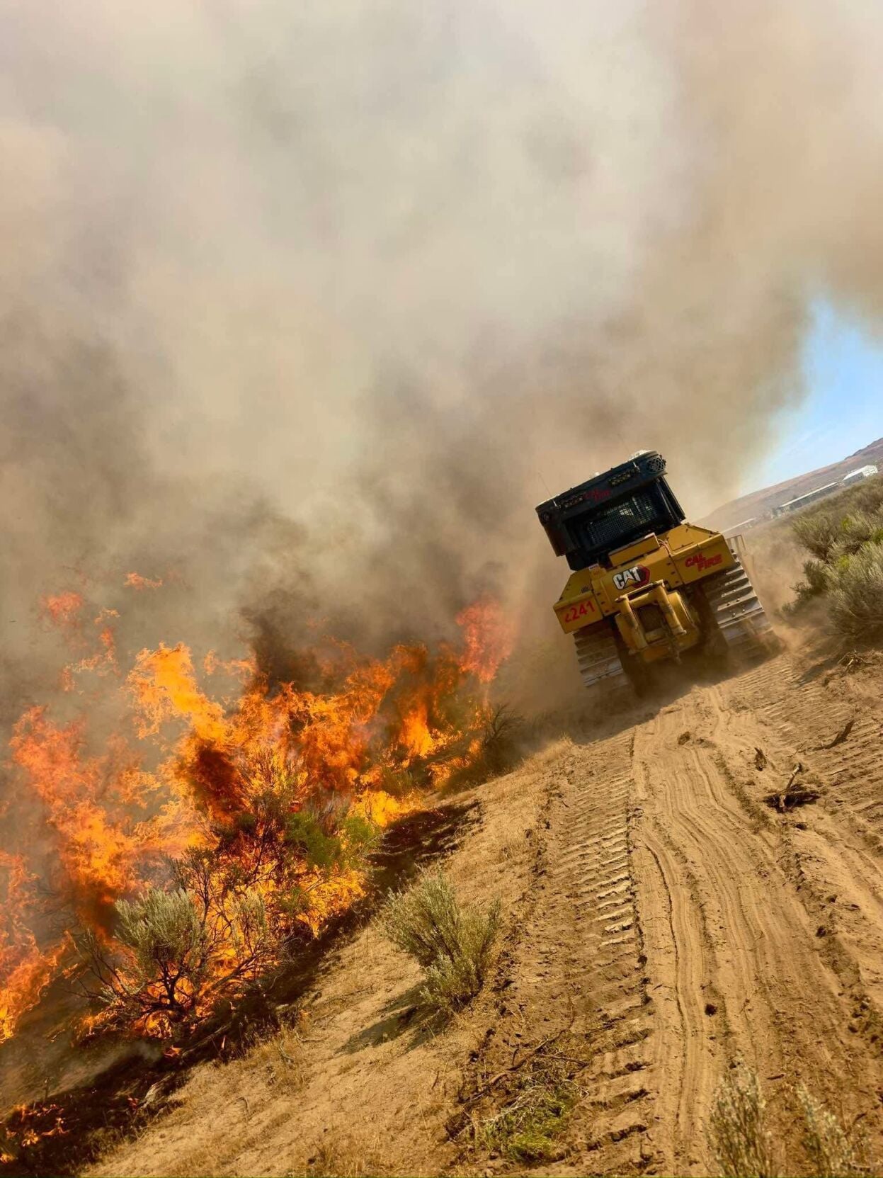 Fire near Susanville