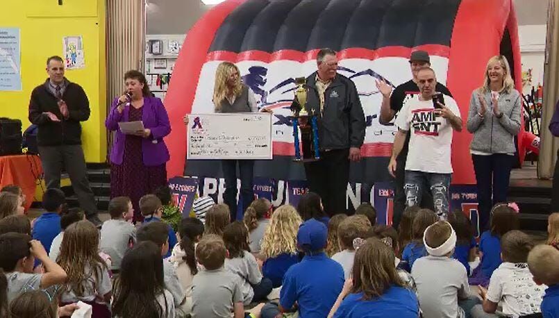 Nancy Gomes Elementary Gets Donation For Health And Wellness