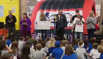 Nancy Gomes Elementary Gets Donation For Health And Wellness