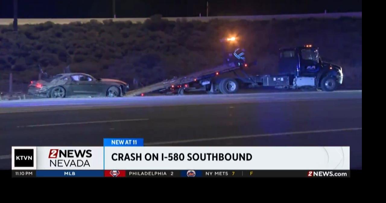 Two hospitalized after crash in south Reno | Local News | 2news.com
