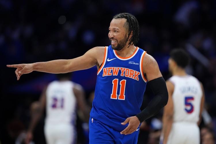 Knicks 76ers Basketball