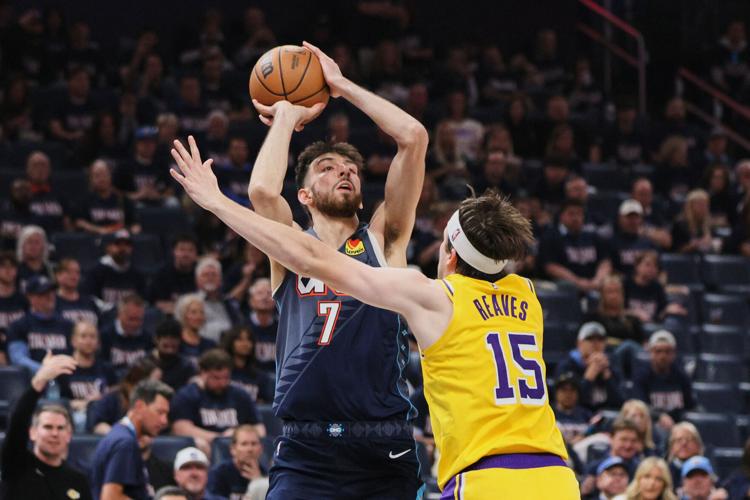 Lakers Thunder Basketball