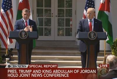 President Donald Trump Condemns Chemical Attack in Syria