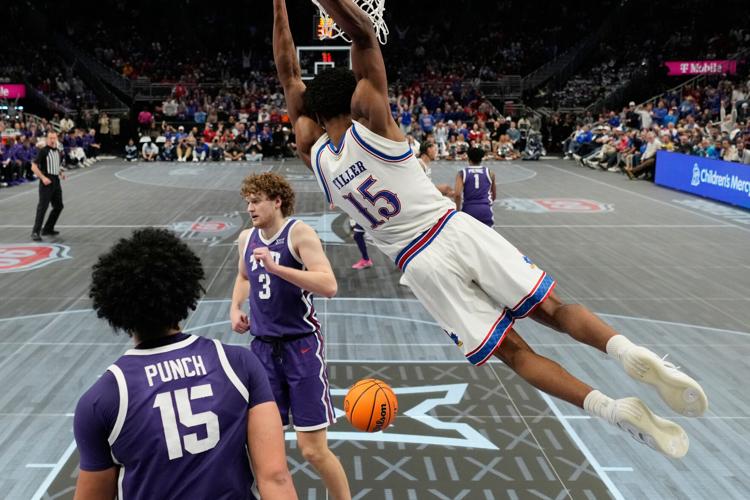 B12 TCU Kansas Basketball