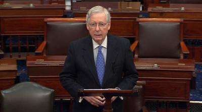 Sen. McConnell Blasts Impeachment, Says Senate Ensures Stability