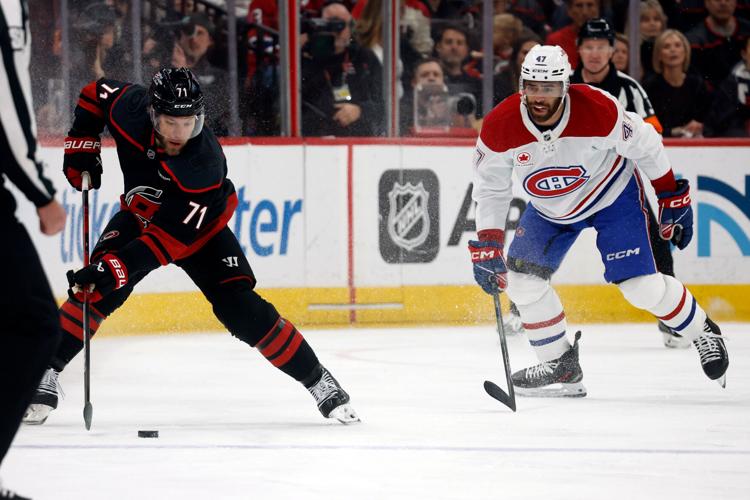 Canadiens Hurricanes Hockey