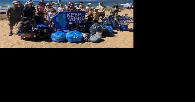 League to Save Lake Tahoe hosts 10th annual Labor Day beach cleanup – KTVN