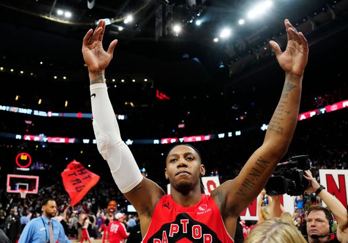 APTOPIX Cavaliers Raptors Basketball