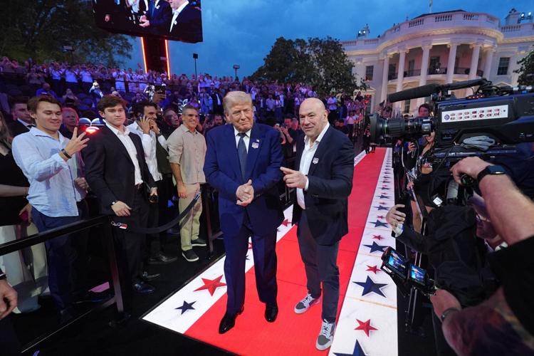 UFC Freedom 250 Trump