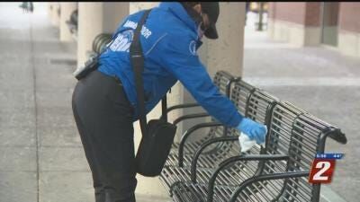 Cleaning Downtown Reno Amid COVID-19