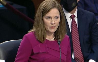 Amy Coney Barrett Addressed Senators During Supreme Court Confirmation Hearing
