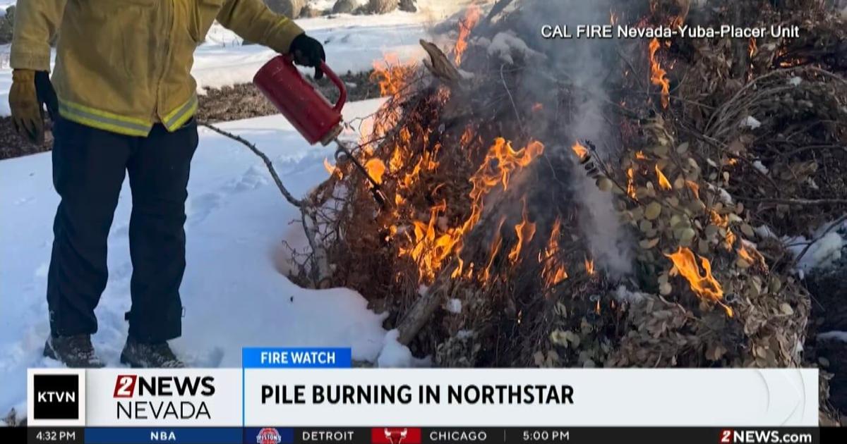 CalFire to perform pile burning this week | Videos | 2news.com