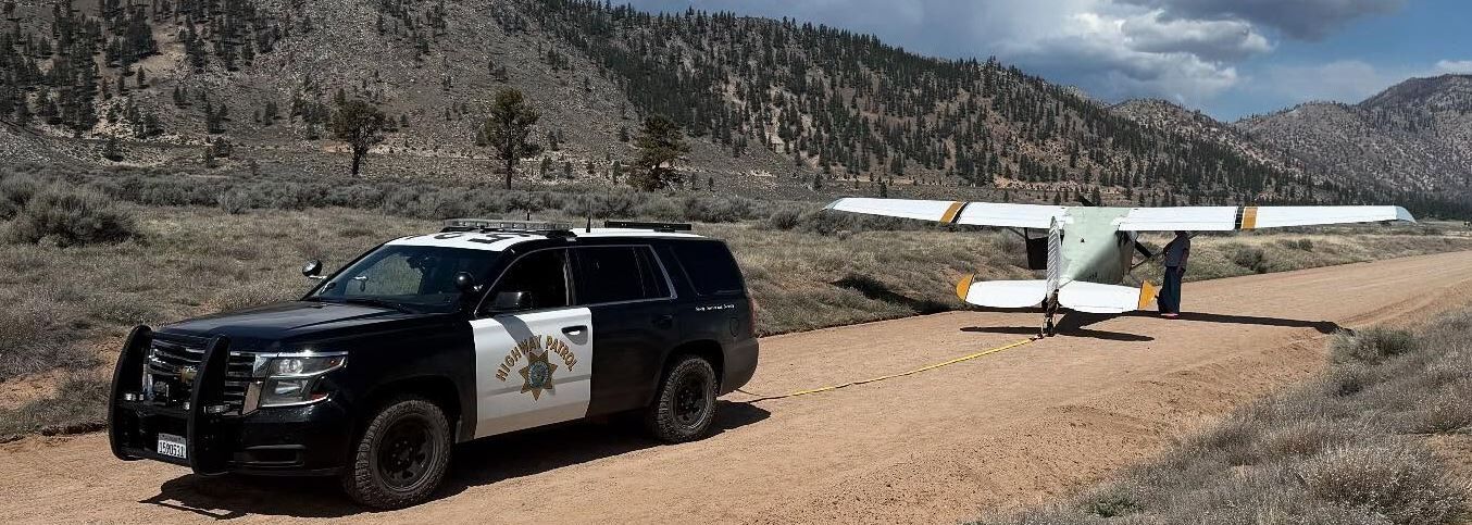 Stead plane crashes in California