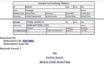 Nevada Attorney General Aaron Ford's Son Arrested
