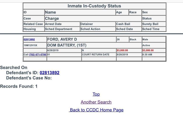 Nevada Attorney General Aaron Ford's Son Arrested