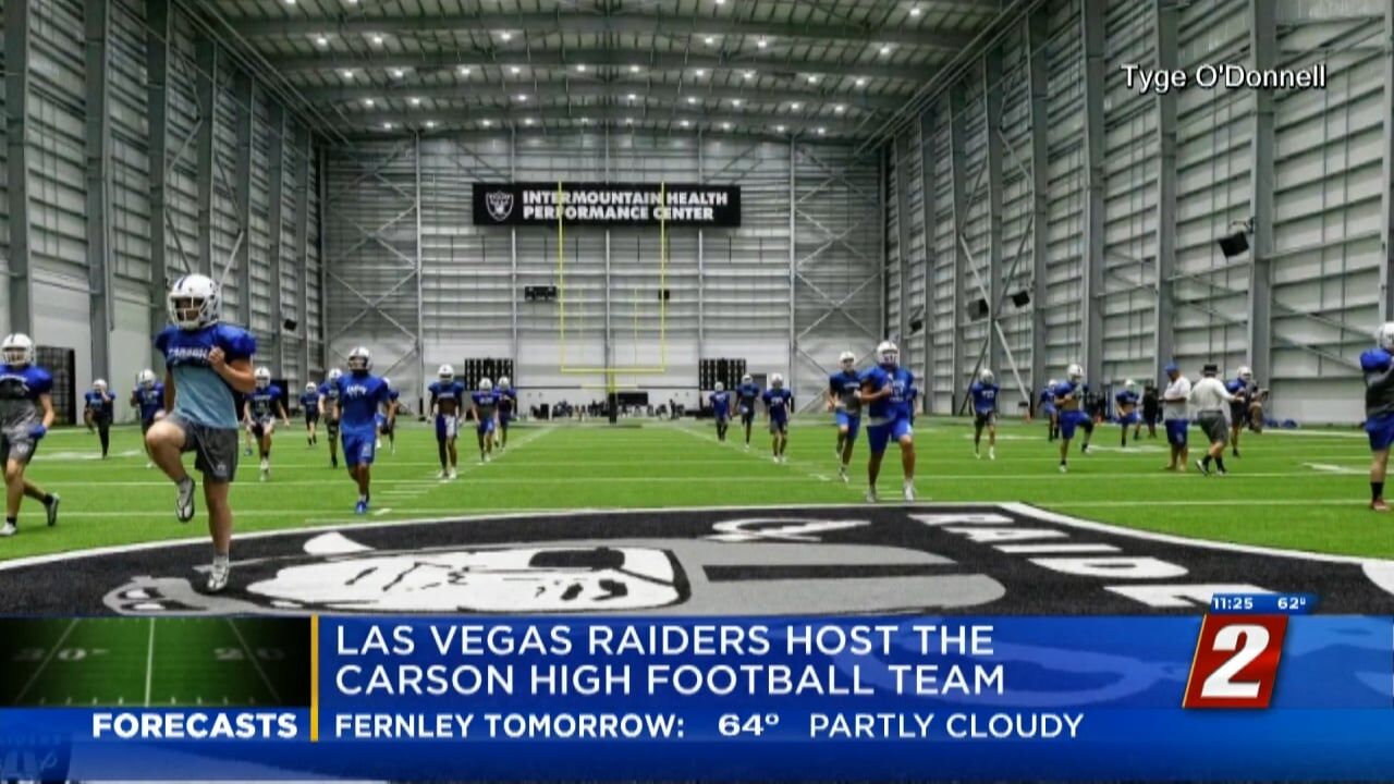 Las Vegas Raiders Host Carson Football Team, News