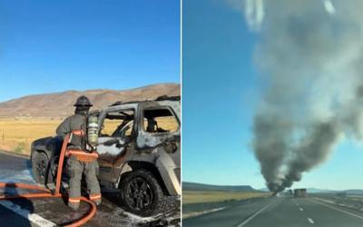 Jeep fire