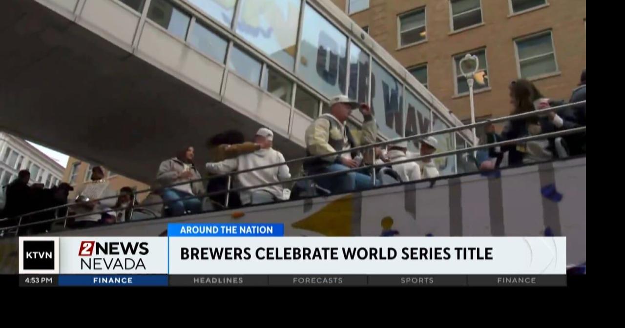Milwaukee celebrates Brewers World Series win