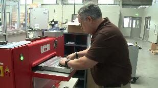 DMV Opens New License Plate Factory