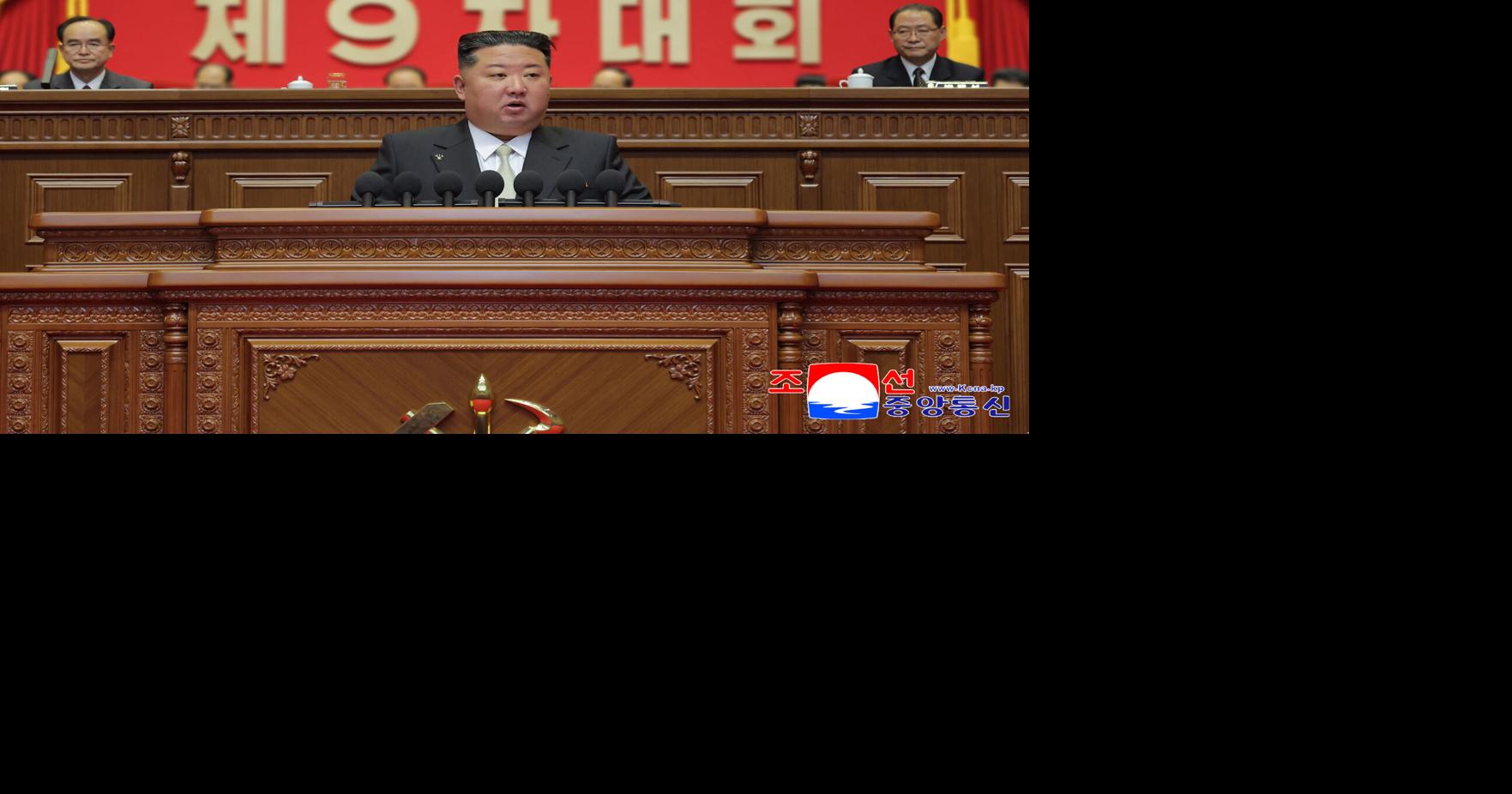 Kim lauds North Korea's economy and regional standing as major party meeting opens