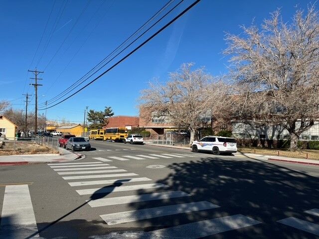 Scene near high school in Sparks