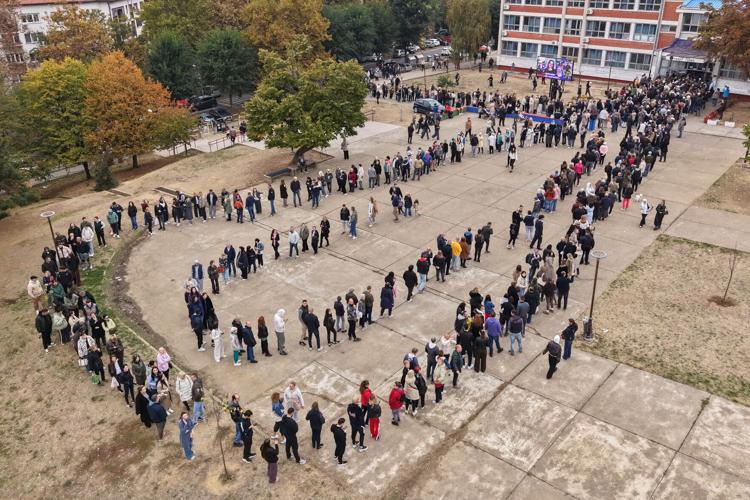 APTOPIX Serbia Election