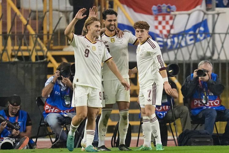 Croatia Spain Nations League Soccer
