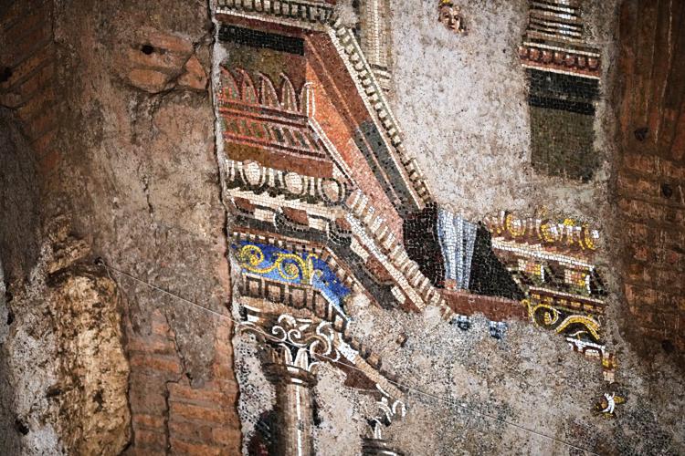 Italy-Ancient Fresco