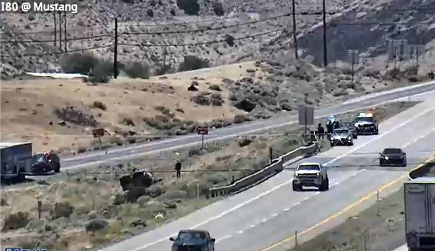 I80 Mustang Crash