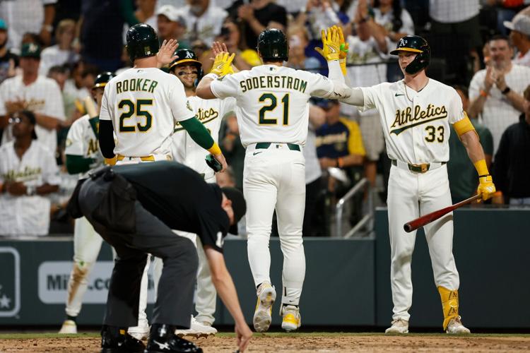 Brewers Athletics Baseball