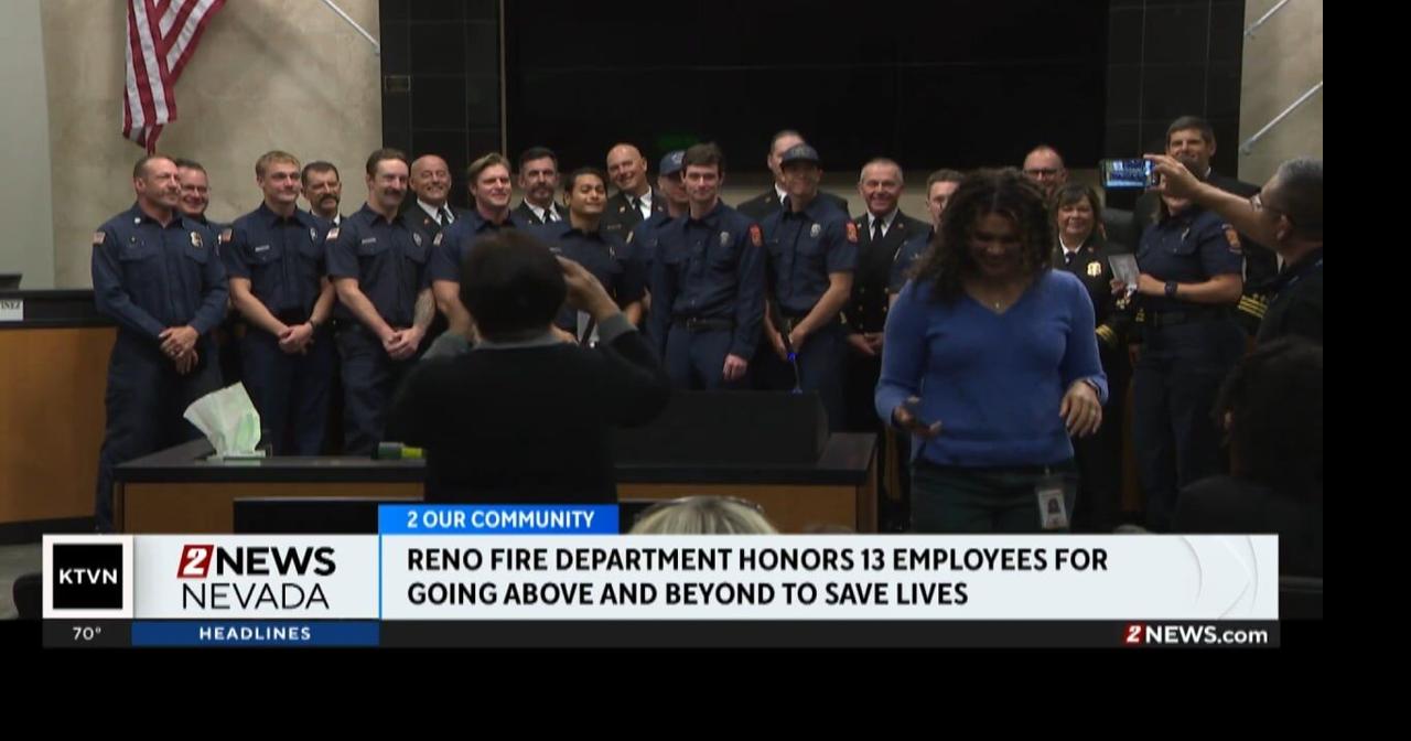 13 Reno Fire employees receive special awards | Local News | 2news.com