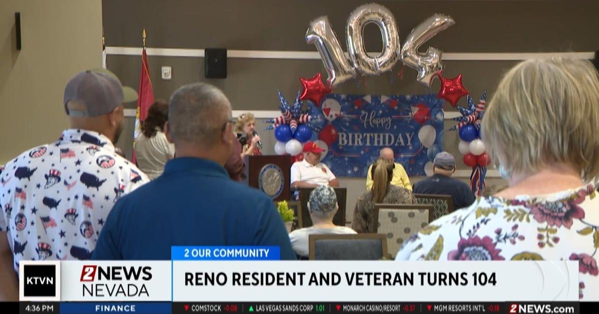 Local Buzz Reno Reno resident and veteran turns 104 | Local News | 2news.com