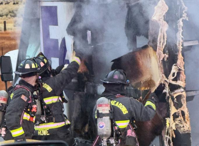 fedex truck fire 2